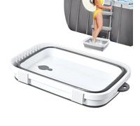Bassin de Bain de Pieds de Piscine, 37,5x23x14,8cm Bassin pédiluve