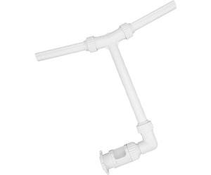 Bassin de luxe à double cascade pour étang à poissons, avec réservoir d'eau