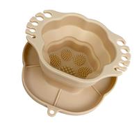 Bassin de rinçage pliable en silicone pour croquis à la maison, seau de peinture portable pour les sorties artistiques, pratique quotidienne, lave-pinceaux, seau de rinçage pliable, tasse de lavage en