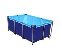 Bassin pliable en PVC pour intérieur et extérieur avec vanne de vidange