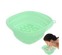Bassin Pour Le Visage Avec Glace Silicone Pliable Plongée Froide | Bassine De Camping Soin De La Peau Du À La Maison Et Dans La Cuisine