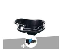 Bassin Préformé Calmus 0,85 M? - 145 L + Filtre De Berge/Gravitaire - Ubbink Multicolore