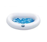 Bassin Rince-pieds pour Spas Gonflables - Pédiluve Gonflable pour Nettoyer les Pieds avant de Rentrer dans le Spa 87x68x14cm