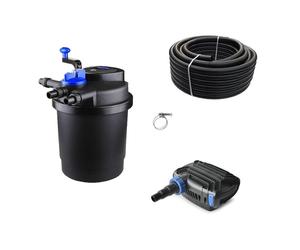 Bassin Set Cpf 2500 Filtre à Pression 10W Eco Pompe de Jusqu'À 6000l AquaOne