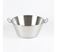 Bassine À Confiture Conique En Inox 45 Cm