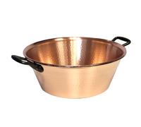 Bassine à confiture cuivre 38 cm Induction Baumstal
