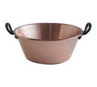 CUIVRE Bassine à confiture Spéciale Induction D26 cm