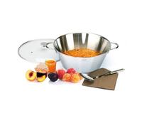 Bassine à confiture Multiply + Couvercle D34 cm Grande Tablée Cristel