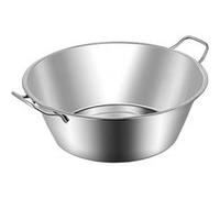 Bassine a gras/conf 38 9l t/feux+ind.*inox Nature&saveurs 114078 inox G