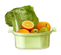 Bassine à légumes avec poignées - Double couche - Grande capacité de | Ensemble passoire à fruits de cuisine - Panier à fruits pour évier | Matériau, paquet de présentation