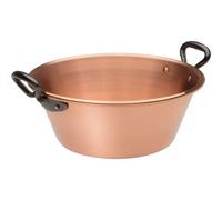 CUIVRE Bassine à confiture Spéciale Induction D26 cm
