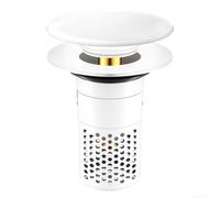 Bassine en cuivre épais pour double joint de contrôle du parfum Bassin en | Cuivre robuste pour le noyau, résistant à l'usure, longue durée de vie, débit d'eau rapide, drainage efficace