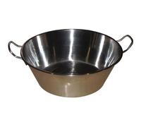 Bassine en inox - D: 38 cm