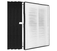 Basum MD1-0022 Filtre HEPA de rechange compatible avec les modèles de purificateur d'air Vornado AC300, AC350, AC500, AC550, PCO200, PCO300 et PCO500