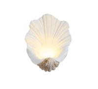 BASXDRFXZ Applique murale Lampe Murale Rétro En Forme De Coquillage Style Crème, Luminaire Décoratif D'intérieur, Idéal For Une Chambre À Coucher Ou Un Chevet Veilleuse Applique murale