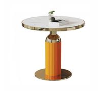 BASXDRFXZ Tables D'appoint Table Basse Moderne et légère en Pierre for Salon, canapé, Petite Table Ronde Simple élégante