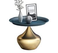 BASXDRFXZ Tables D'appoint Table d'appoint Ronde, Table Basse for Salon, de Chevet for Chambre à Coucher, décoration Moderne for Petit Espace(A)