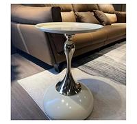 BASXDRFXZ Tables D'appoint Table d'appoint Ronde, Table Basse for Salon, de Chevet, Petite Moderne décorative for Petit Espace(A)