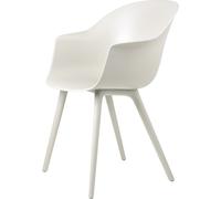 Bat Chair Chaise de salle à manger d'extérieur Alabaster White Gubi - 5715015187091