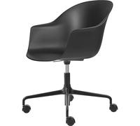 Bat Chaise de Bureau Noir Mat/Noir