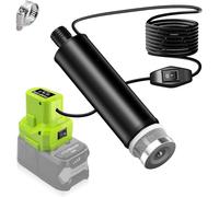 BAT20TL Pompe submersible 635GPH pour batterie Ryobi 18 V, pompe à eau sans fil avec filtre à sédiments, pompe de transfert 100 W, pompe à saleté à haut débit pour piscine, jardin, baignoire, camping