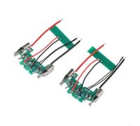 BAT610 Lot de 2 circuits imprimés de protection Li-ion 18 V - PCB de rechange pour BAT609 BAT618 pour réparation et assemblage de batterie - Vert 4,3 x 7,5 cm