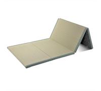 Batel Huh Tatami Tapis de Matelas Futon Japonais en Herbe Naturelle, Parfum Frais, Parfait pour Le Sommeil du Sol et Les Maux de Dos, 100x200x3.5cm