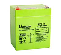 Batería U-Power Plomb AGM 12V 5Ah F2 6,3mm
