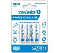 BATERÍAS RECARGABLES EVERACTIVE NI-MH R03 AAA 1050 MAH Professional Line