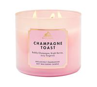 Bath & Body Works Bougie parfumée à 3 mèches Champagne Toast 14,5 fl oz / 411 g