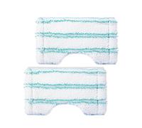 Bath Cleaner Lot de 2 housses de rechange pour balai de salle de bain Leifheit Bath Cleaner Micro Duo Telescope - Idéal pour robinetterie - Housse de balai en microfibre avec poils spéciaux - Housse