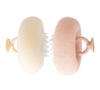 Bath Sponge Scrubber Ball, Sunflower Cleaning Brush Set | Body Scrubber Set For Bathing, Showering, Travel, Hotels, Spas, Gyms, Beaches, Post-workout Cleaning, And Daily Body Care.