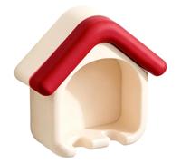 Bathrooms Toothbrush Holder - House Shape Double Slots Tooth Brush Storage | Electric Toothbrush Storage Holder for Home Indoor Hotel Dormitory Apartment Rental
