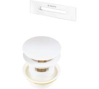 Bathtub accessories set - stopper and overflow