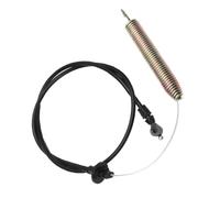 BATHVEVE 1pièce Câble de Traction Embrayage Tondeuse avec Œillet et Ressort Câble de Remplacement pour Tracteur Tondeuse Résistant à Usure Adapté Jardinage et Motocross