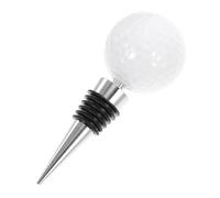 BATHVEVE Bouchon de Bouteille de Vin en Alliage Style Balle de Golf, Accessoire Pratique et Solide pour Sceller Bouteilles, pour Usage Domestique