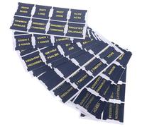 BATHVEVE Étiquettes Autocollantes pour Bible en Pu, Marque-page Biblique Créatif, Onglets Index pour Lecteurs et Étudiants, 1 Set Réutilisable pour Étude Biblique