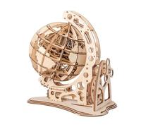 BATHVEVE Ornement en Bois Créatif 3D à Assembler DIY Décor de Bureau en Bois Khaki pour Maison Accessoire Unique et Délicat
