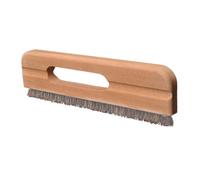 BATHVEVE Pinceau à Poils en Bois de Hêtre pour Papier Peint, Brosse Résistante la Chaleur Manche en Bois à Trou Unique, Outil Pose de Papier Peint Mural