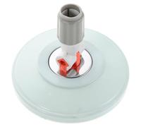 BATHVEVE Tête de Balai Base Robuste Rotative Ronde en Plastique pour Nettoyage Facile Rotation Fluide pour Balai Domestique la Maison