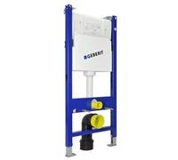 Bâti-support Geberit Duofix Basic 112cm, SPK UP100 + DELTA 35 blanc + set isolation acoustique