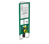 Bâti-support mural d'angle ineolink avec réservoir pour wc suspendu* blanc - LAUFEN H9201190000001