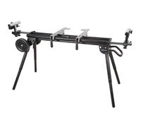 Evolution Support de scie à onglet Evolution Power Tools Plus - Support compact pliable avec bras extensibles, universel pour Evolution, Makita, DeWalt, Bosch, Ryobi, Einhell et Metabo