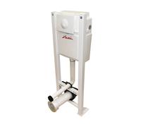 Bâti-support Virtuo One autoportant avec plaque de commande, réservoir 3/6 l - NICOLL - WBS1PAP
