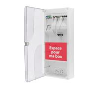 BATILEC Coffret de communication GRADE 3 TV 8RJ45 avec actifs