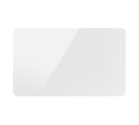 BATILEC - Radiateur Électrique LEONA Verre 1500W Blanc - Inertie Céramique | Indice de protection IP24, Chauffage pour pièce de 15m², Inertie sèche