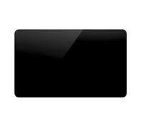 BATILEC - Radiateur Électrique LEONA Verre 1500W Noir - Inertie Céramique | Indice de protection IP24, Chauffage pour pièce de 15m², Inertie sèche