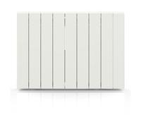 BATILEC - Radiateur ZILO 2000 W Cœur Céramique WiFi Connecté | Indice de protection IP24, Chauffage pour pièce de 20m², Fonction connectable