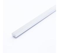Batisalon Barre de Seuil de Douche en Aluminium, 120cm Recoupable, Fabriqué en France, Étanchéité Paroi de Douche (Inox poli)