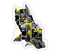 Batman 80 Ans Batmobil Autocollant Sticker